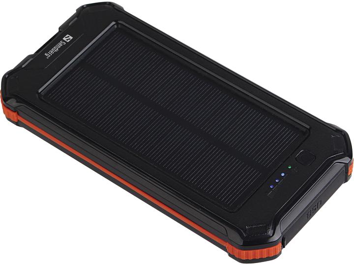 Actual product image Sandberg 3in1 Solar Powerbank 10000 (10000 mAh, 10.50 W, 37 Wh)