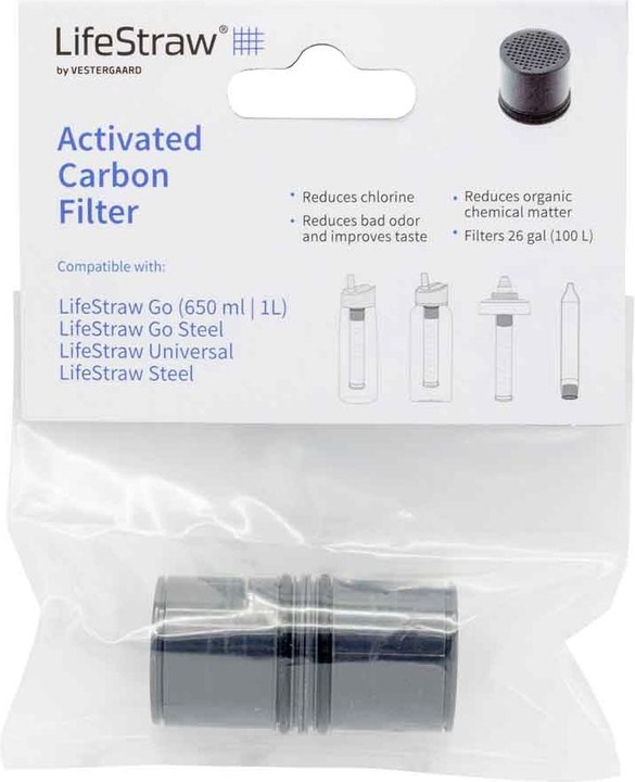 Image du produit LifeStraw Capsules de charbon actif pour le Steel and Go 2-stage