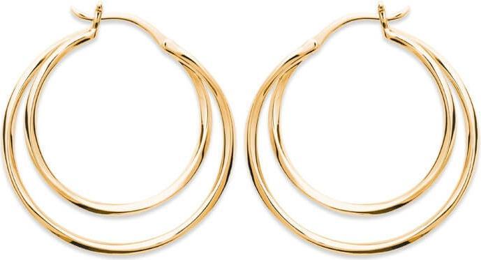 Produktbild Lara Vergoldeten Kreolen – 29 mm