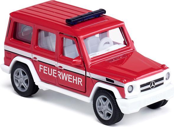 Produktbild Siku Mercedes AMG G 65 Feuerwehr Super Serie, 1:50, 155x75x65 mm, Metall, ab 3+