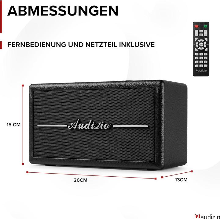 Actual product image Audizio Tune60 (DAB, DAB+, FM, Bluetooth)