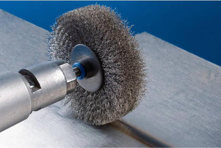 Produktbild Pferd Rundbürste Schaft ungezopft RBU INOX 020