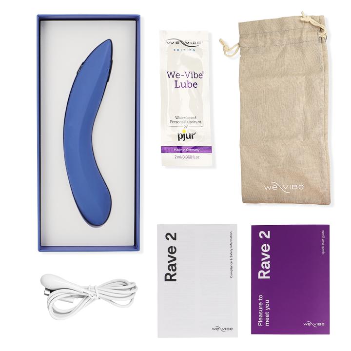 Produktbild We-Vibe Rave 2 G-Spot Vibrator Blau