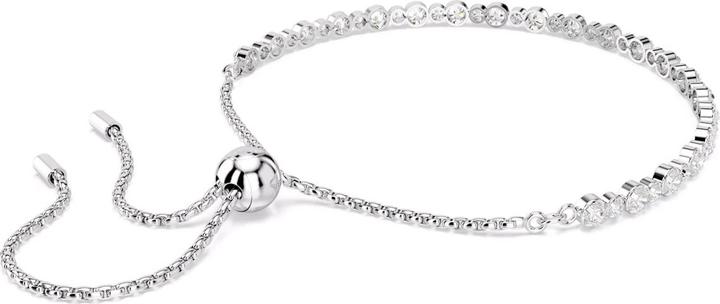 Immagine prodotto Swarovski Matrix Tennis Armband Gemischte Rundschliffe Weiss (24 cm, Metallo Swarovski)