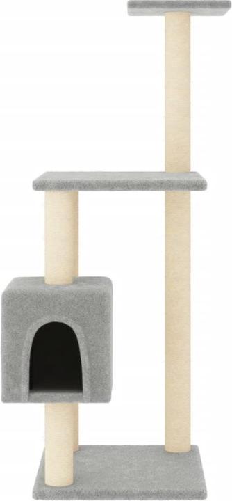 Produktbild vidaXL Katzenbaum (104 cm, Hellgrau)