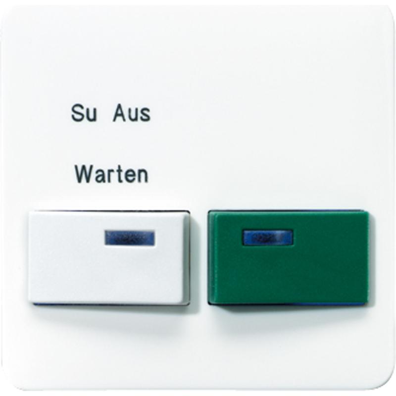 Thumbnail - JUNG, Zubehör Schalterprogramm, Klinik Abdeckung aws CD ZP glz CD642B-2WW