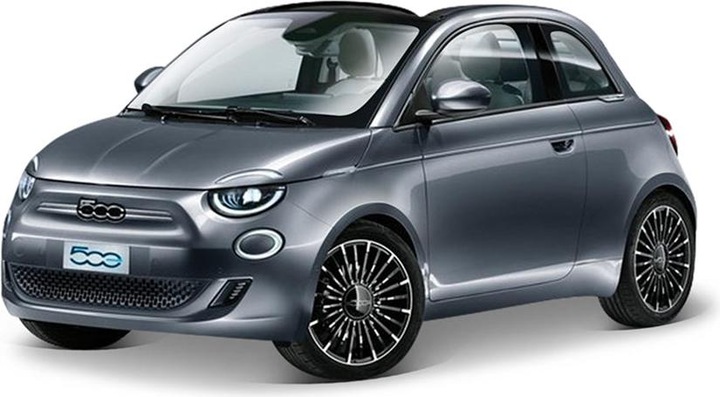 Actual product image Bburago 18-30456 - - FIAT 500 LA PRIMA (CABRIO) 2021 - 1:43