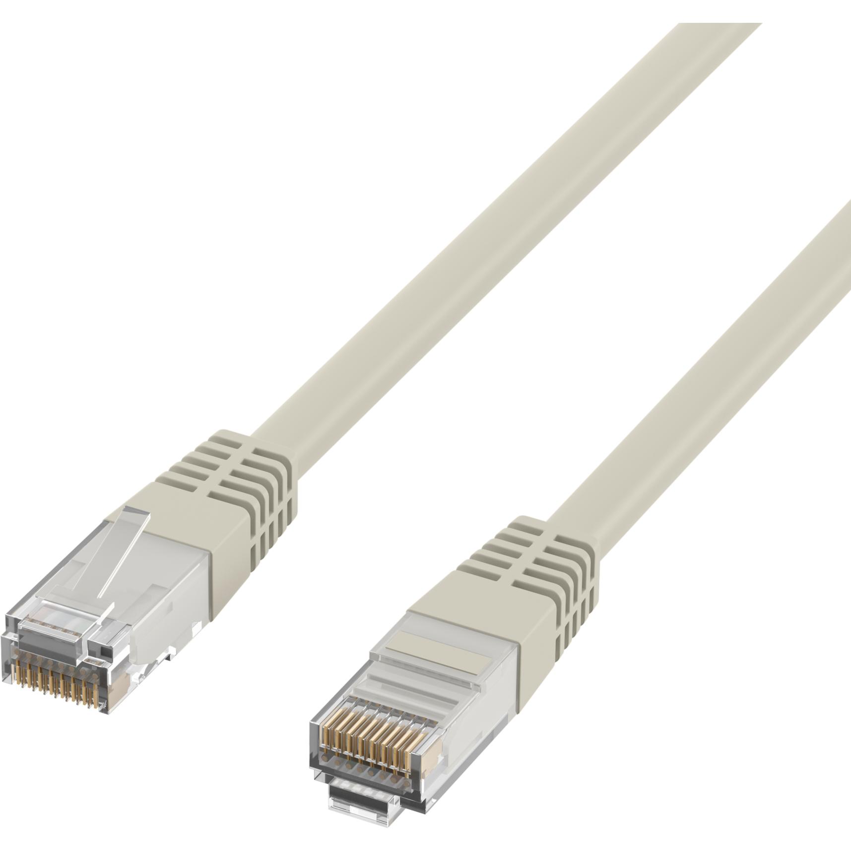 EFB Elektronik Patchkabel U/UTP PVC, CCA (U/UTP, CAT5e, 0.50 m), Netzwerkkabel