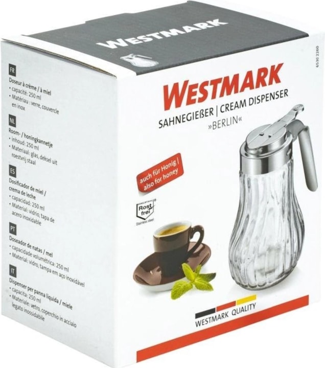 Actual product image Westmark Cream jar / honey dispenser "Berlin (0.25 l)