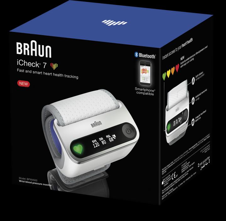Image du produit Braun iCheck 7 (Tensiomètre au poignet)