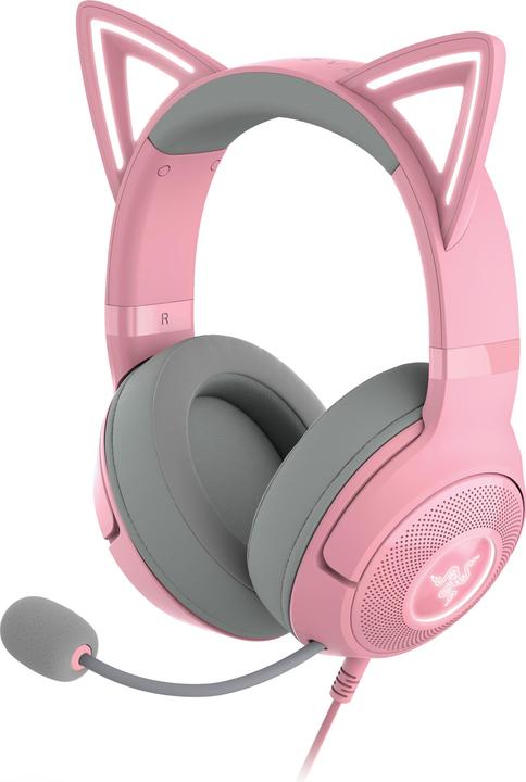 Produktbild Upcycle it Kraken Kitty V2 Gaming Headset, pink (Kabelgebunden, Kabellos)