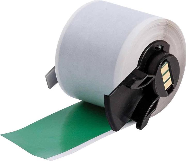 Actual product image Brady PTL-43-439-GN, vinyl, green, glossy, 48.26 mm x 15.24 m, permanent, continuous (4.83 cm)