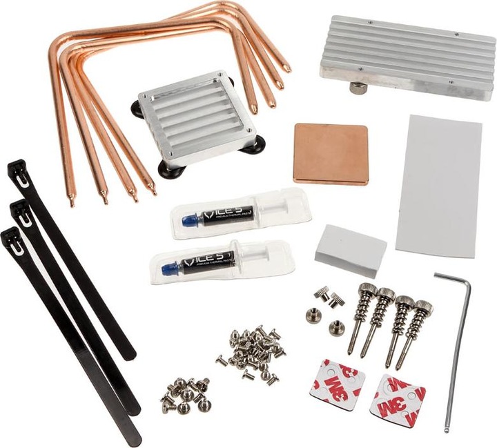 Actual product image Streacom DB4 chassis (ST-DB4B) (Mini-ITX)