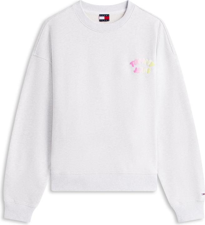 Image du produit Tommy Jeans Bubble Logo Boxy Crew Neck Jumper (M)