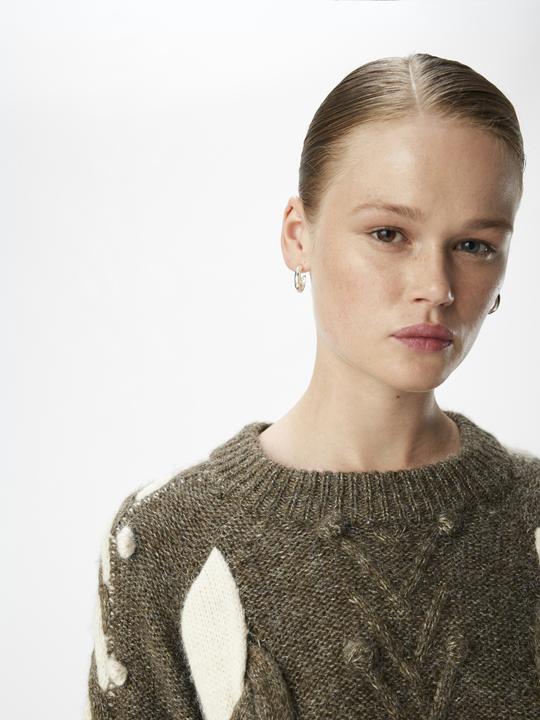 Actual product image Object Cable knit jumper (L)