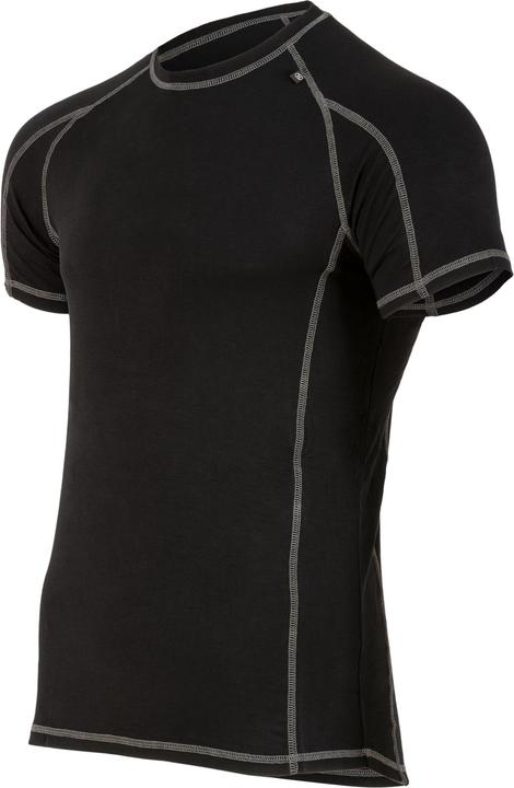 Actual product image Highlander Bamboo 190 Mens L/S Top Black L (L)