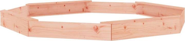 vidaXL Sandkasten mit Sitzen Achteck Massivholz