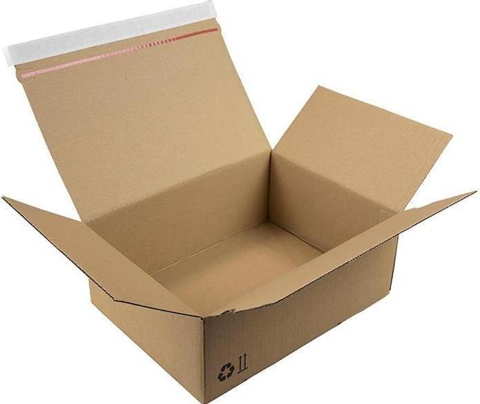 Produktbild Transpak Automatikkarton 1-wellig Automatikboden Masse 310x230x110mm SK A5 Qualtität 1.20B braun braun (20x)