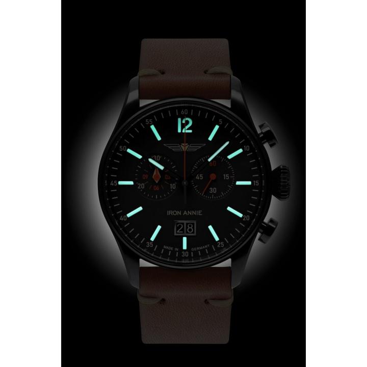 Immagine prodotto Iron Annie 5184-2 Cronografo Flight Control 42 mm (Cronografo, 42 mm)