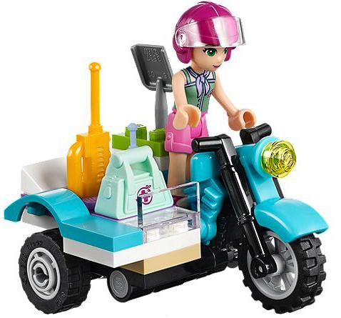Actual product image LEGO First aid jungle bike (41032, LEGO Friends)