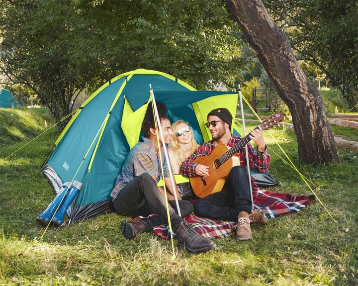 Produktbild Bestway 3-Personen-Zelt Cool Ground 3 210 x 210 x 120 cm (Kuppelzelt, 2.76 kg, 3 Personen)