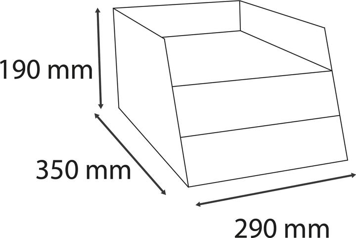 Actual product image Exacompta Letter tray set Teksto (A4+)