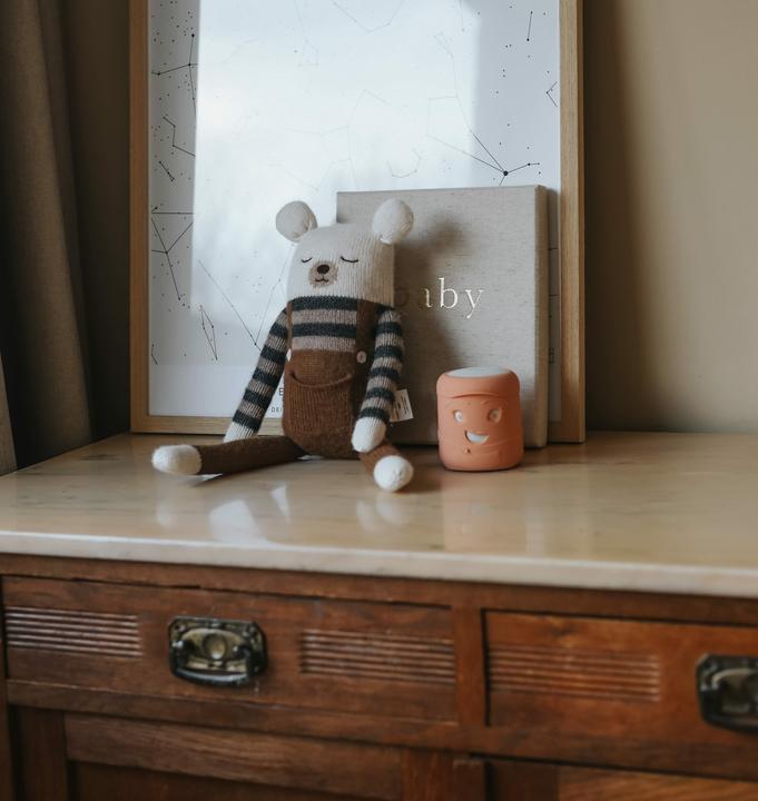 Actual product image Kidywolf Bluetooth Lautsprecher apricot