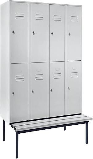 Actual product image Wolf Half-height wardrobe with bench underframe (120 cm, 214 cm)