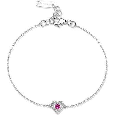 Brosway, Armschmuck, Silver Bracelet Heart With Zircons Passion Ruby Fancy Fpr129