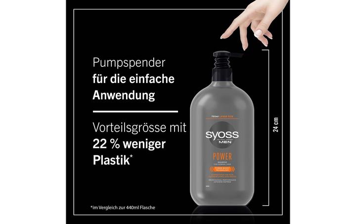 Produktbild Syoss Men Power (Flüssiges Shampoo, 750 ml)