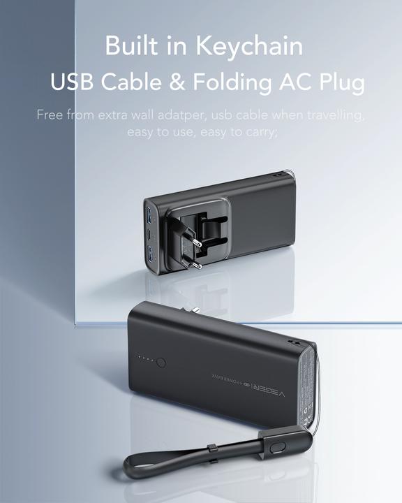 Produktbild Veger ACE100 (10000 mAh, 20 W, 38.50 Wh)