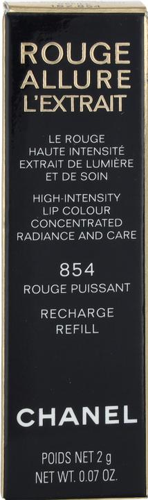 Produktbild Chanel Rouge Allure L'Extrait Recharge No 854 (854, Rouge Puissant)