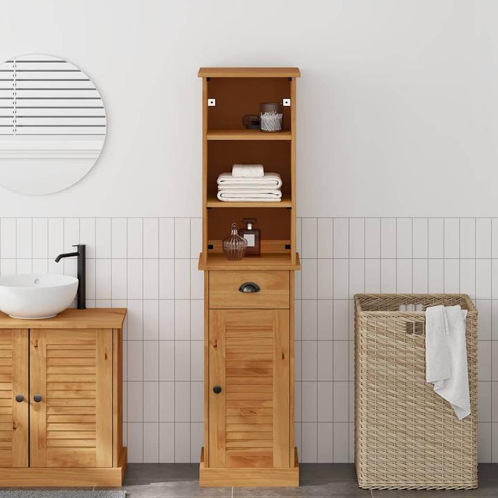 Actual product image vidaXL Bathroom storage space