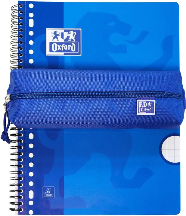 Image du produit Oxford Trousse à crayons rectangulaire Kangoo bleue