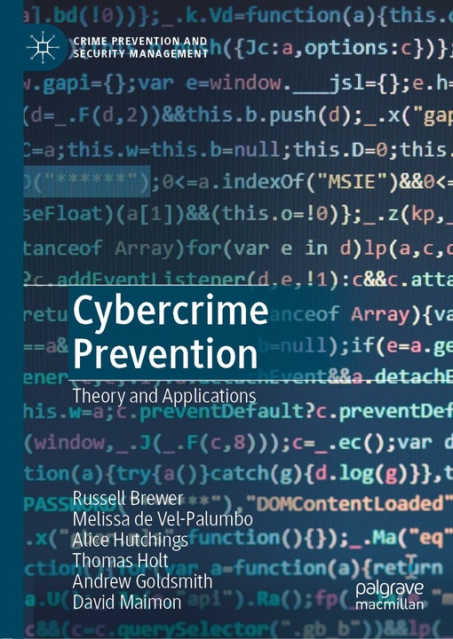 Valeurs nutritives et ingrédients Cybercrime Prevention (Anglais, Thomas Holt, Russell Brewer, Melissa de Vel-Palumbo, Andrew Goldsmith, Alice Hutchings, 2019)