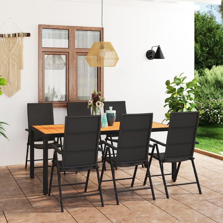 Produktbild vidaXL Garten Essgruppe (185 x 90 x 74 cm)