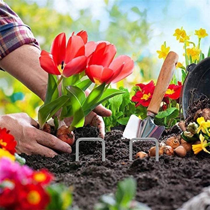 Produktbild König Design Bodenanker Erdanker Heringe Unkrautvlies Erdnägel Zeltheringe Stahl verzinkt Neu