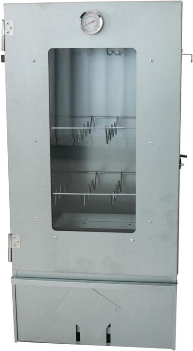 Actual product image Smoker Cabinet with 3 Shelves for Smoking and Cooking Fish Smoker Oven with Thermometer (42 cm)