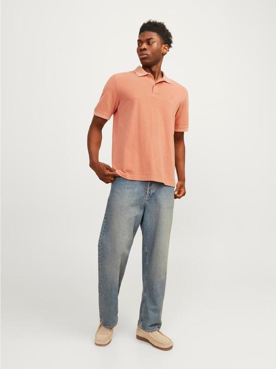 Actual product image Jack & Jones Single-coloured polo T-shirt T-shirt (S)