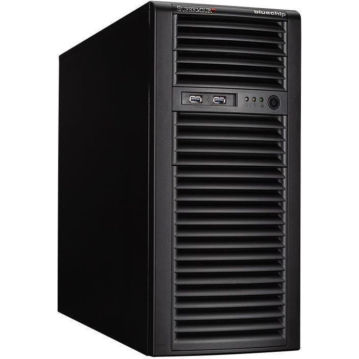 Bluechip SERVERline T30322s (Intel Xeon E-2324G, 16 GB, Tower Server), Server