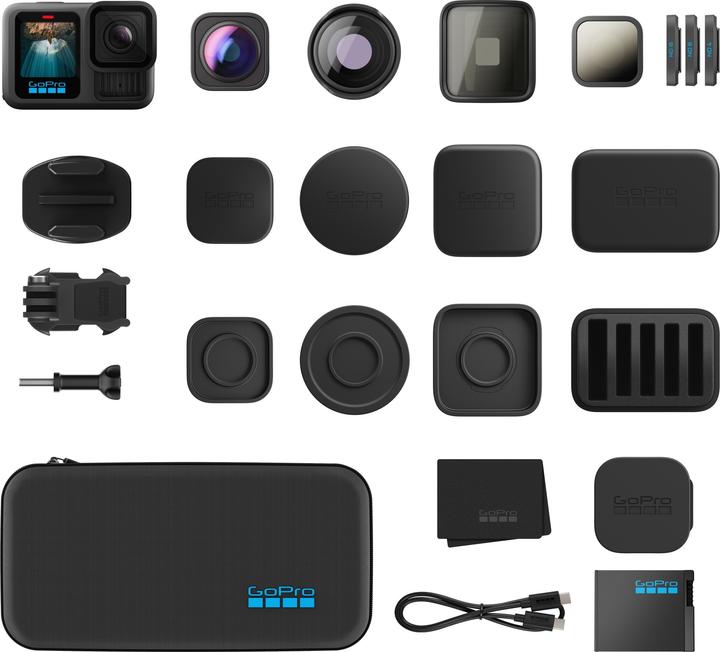 Produktbild GoPro Hero13 Black Lens Bundle (60p, Bluetooth, WLAN)