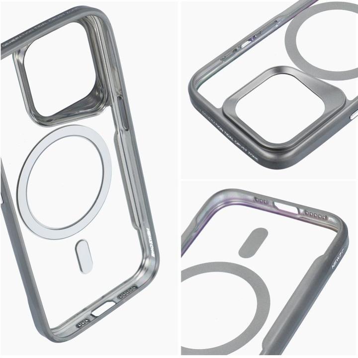 Immagine prodotto OEM Back panel cover ERGOFIT NEWZONE case compatible with MagSafe for IPHONE 14 PRO grey (Apple iPhone 14 Pro)