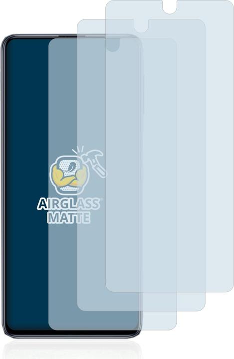 Actual product image BROTECT AirGlass Glass Matte (3 Piece, Samsung Galaxy M31s)