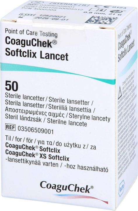 Produktbild CoaguChek SoftClix Lanzetten
