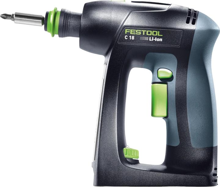 Produktbild Festool C 18 Basic Akku Bohrschrauber 18 V 45 Nm Brushless + 1x Akku 4,0 Ah + Schnellladegerät + (Akkubetrieb)