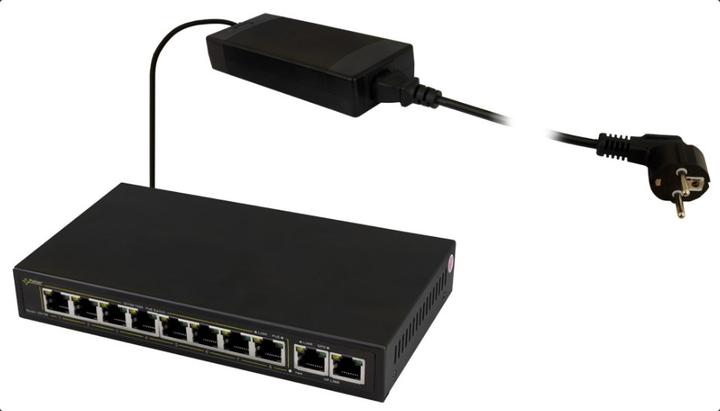 Produktbild Pulsar SG108 Netzwerk-Switch Gigabit Ethernet (10/100/1000) Power over Ethernet (PoE) (8 Ports)