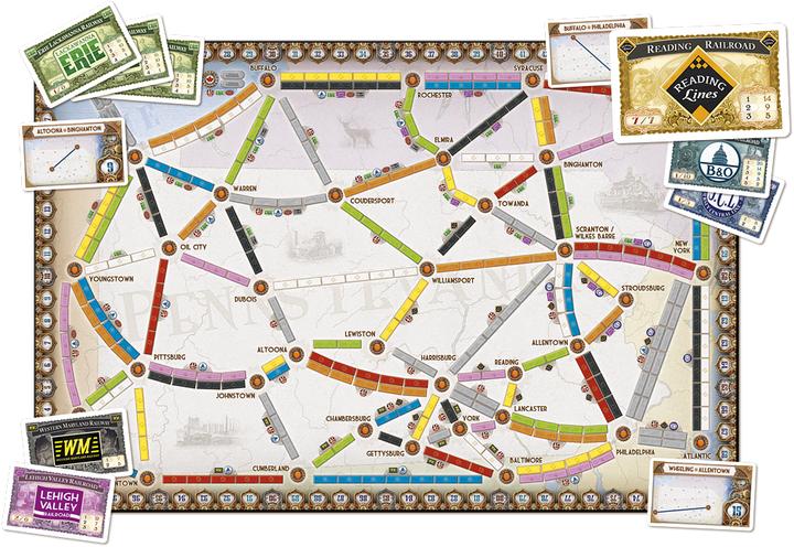 Produktbild Days of Wonder Zug um Zug: Vereinigtes Königreich Erweiterung (Deutsch, Französisch, Englisch)