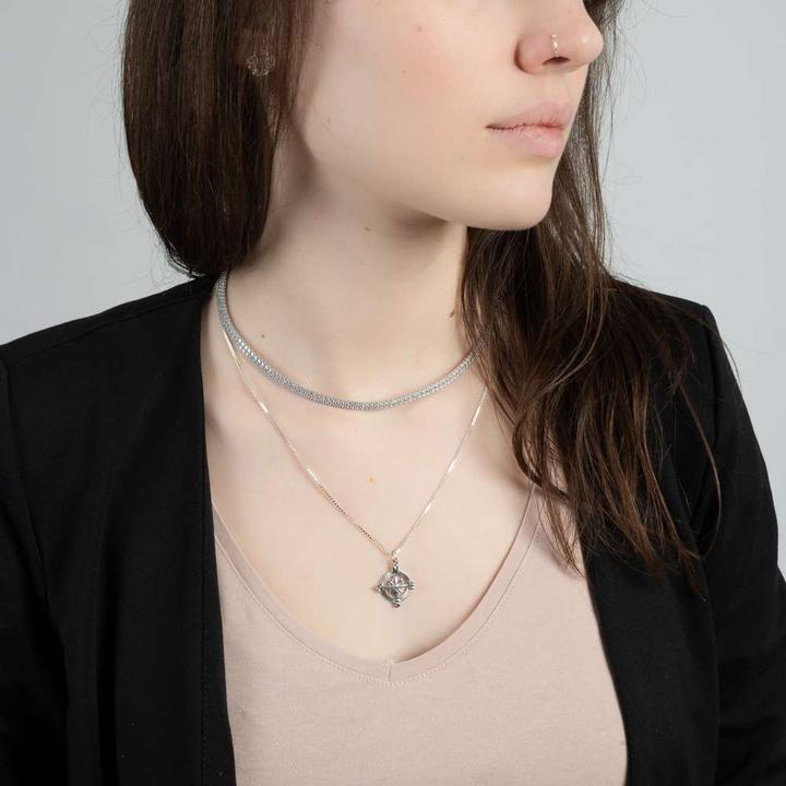 Immagine prodotto Bijouteria Catena in argento (Argento 925, 50 cm)