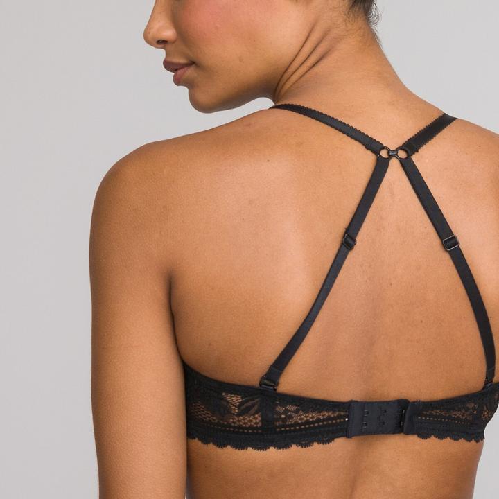 Actual product image La Redoute Collections Spitzen-BH in Bandeau-Form aus recyceltem Material (70 C)
