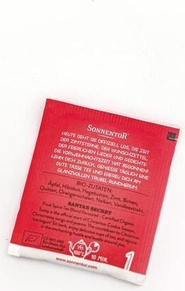 Produktbild Sonnentor Adventskalender Tee BIO 24